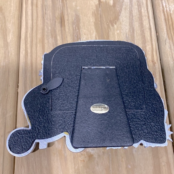 Fashion Craft Silver Frame Table Shelf Card Photo Horses Pumpkin Carriage Holder - Picture 4 of 8